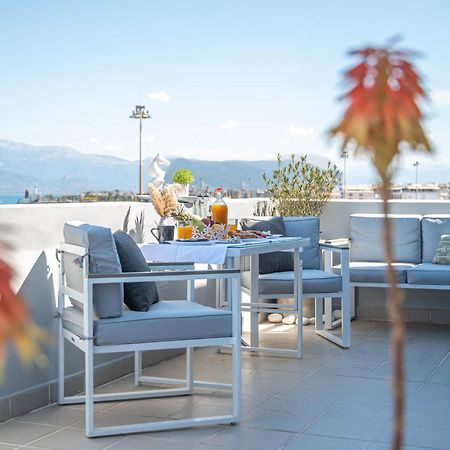Appartamento Majestic Penthouse In The Heart Of Patra Esterno foto