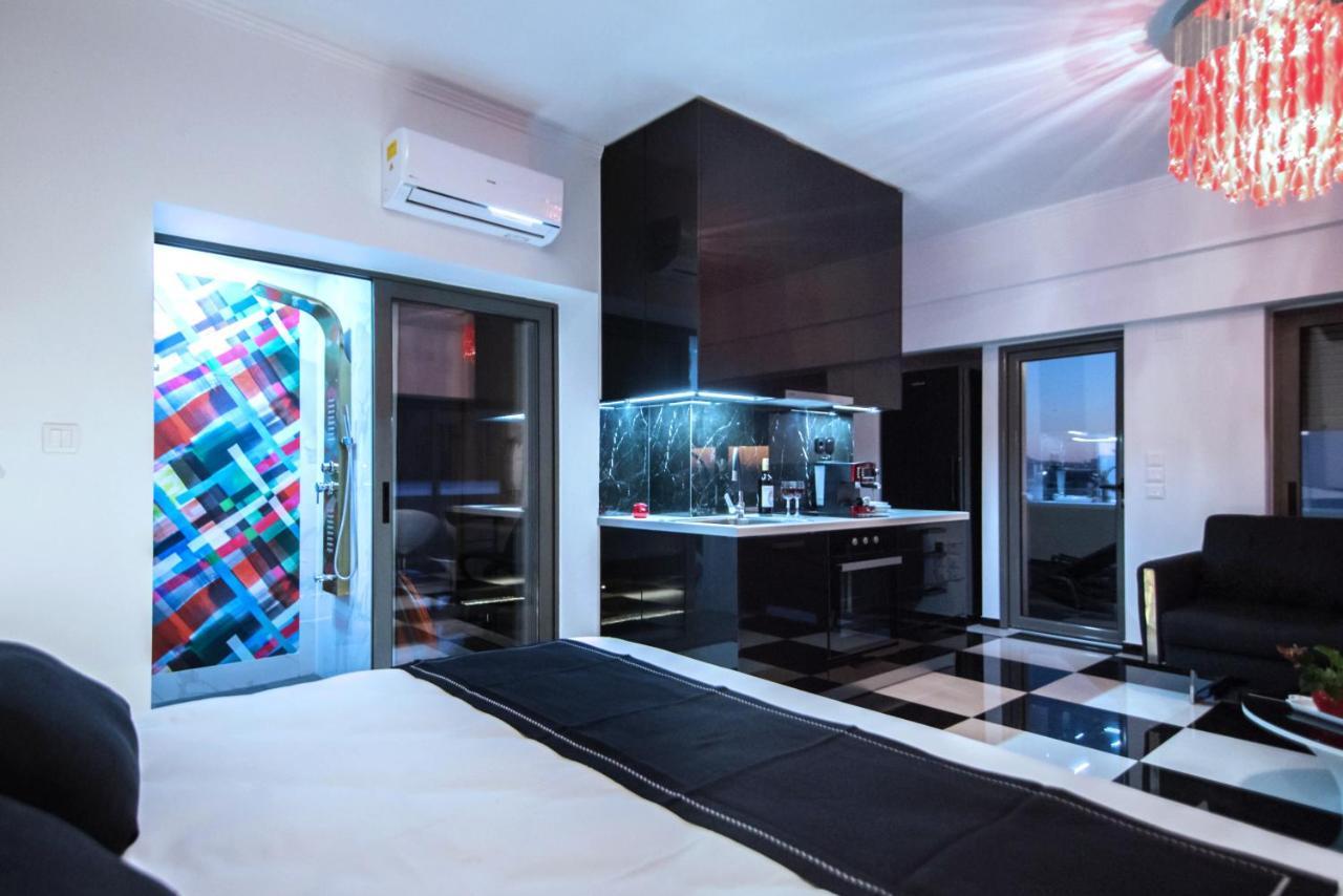 Appartamento Majestic Penthouse In The Heart Of Patra Esterno foto